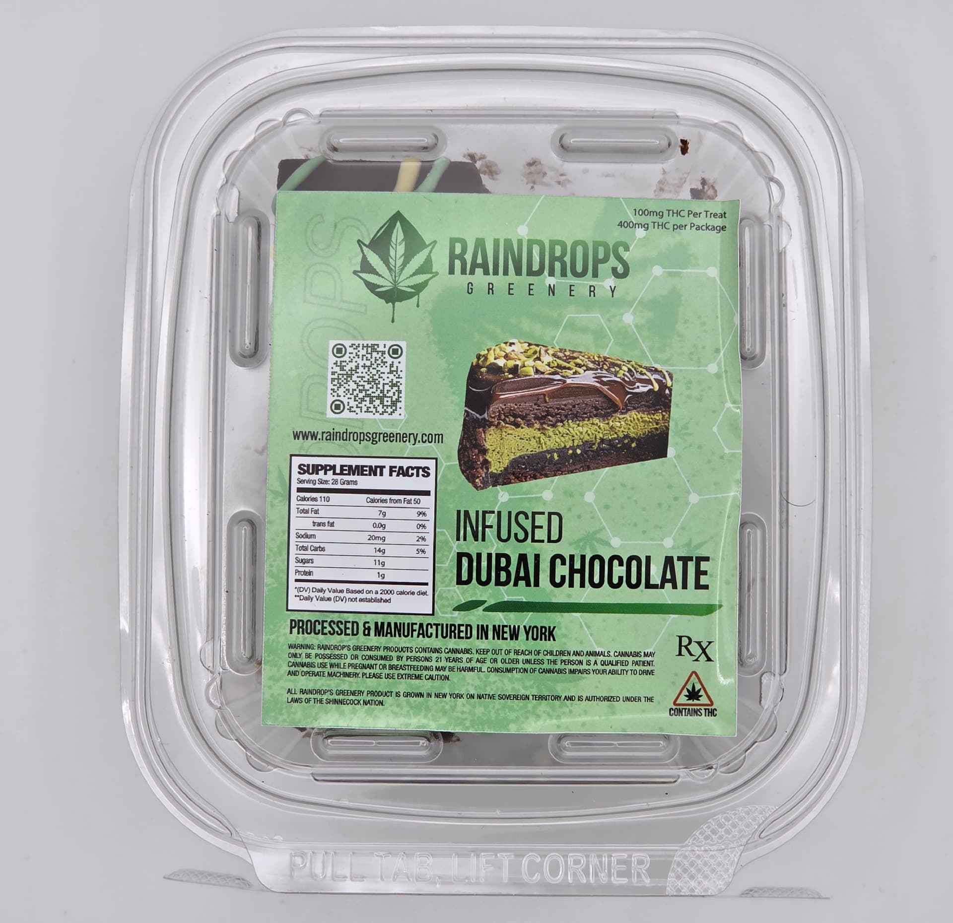 Dubai Chocolate Cake