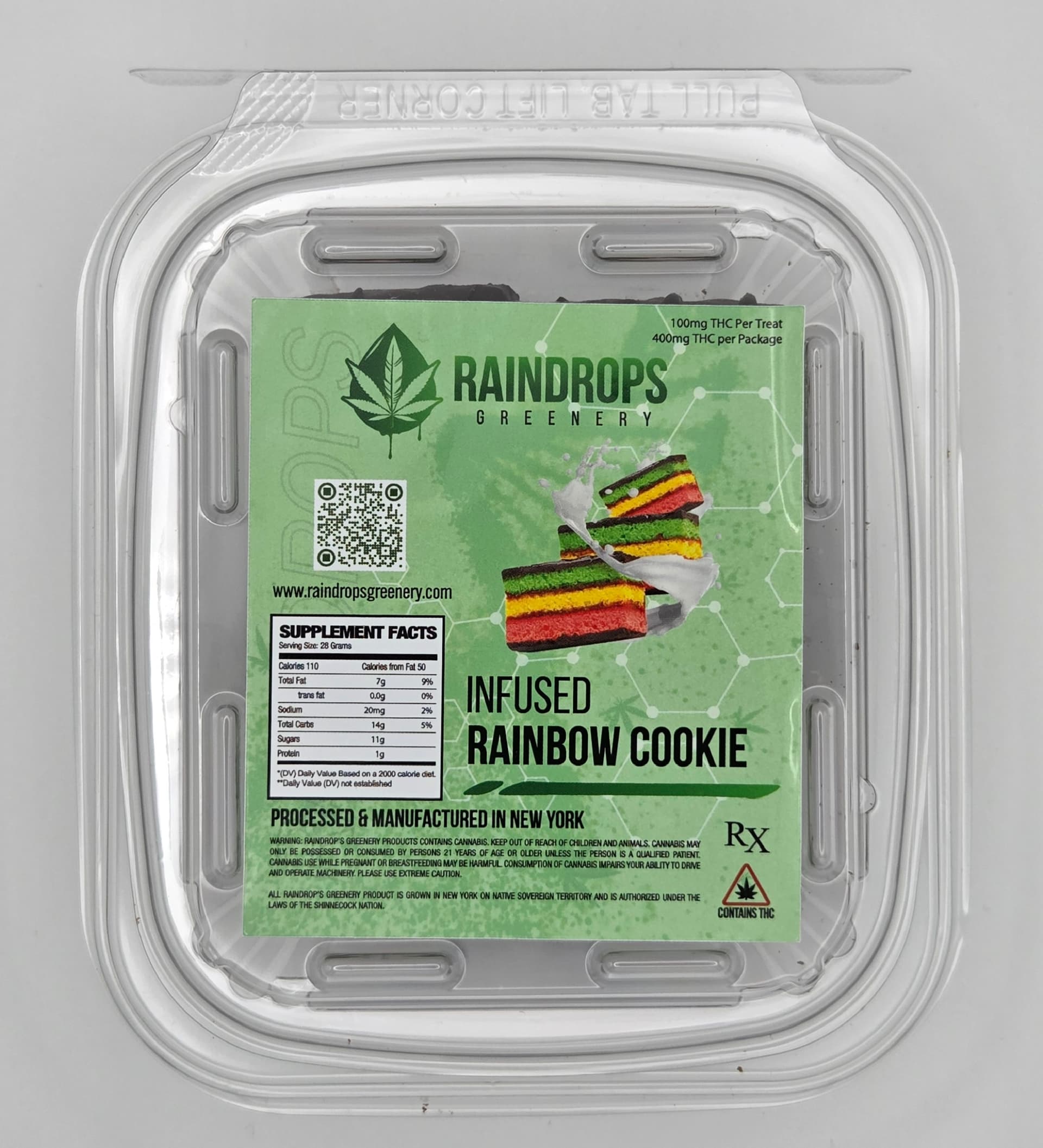 Rainbow Cookies Cake